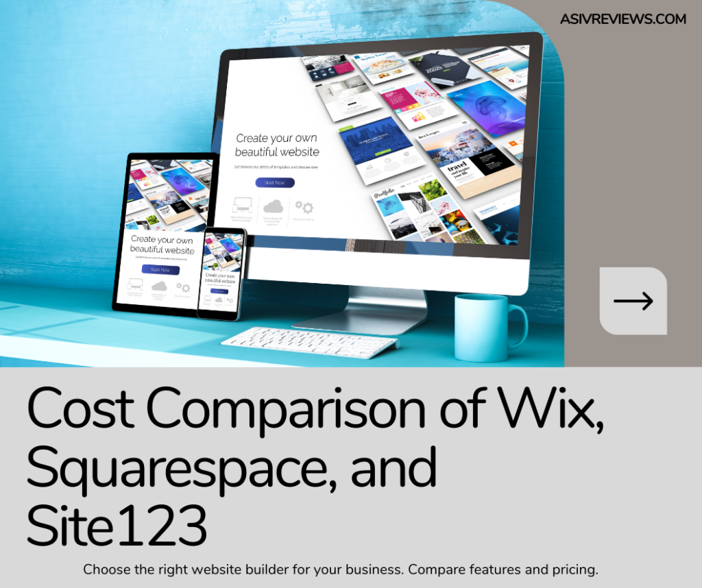 Wix vs Squarespace vs Site123