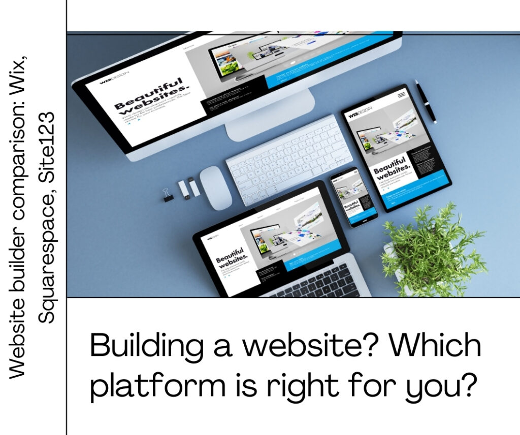 Wix vs Squarespace vs Site123