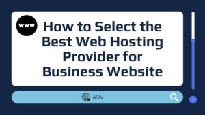 Read more about the article How to Select  the Best Web Hosting Provider for Business in 2024-For beginners